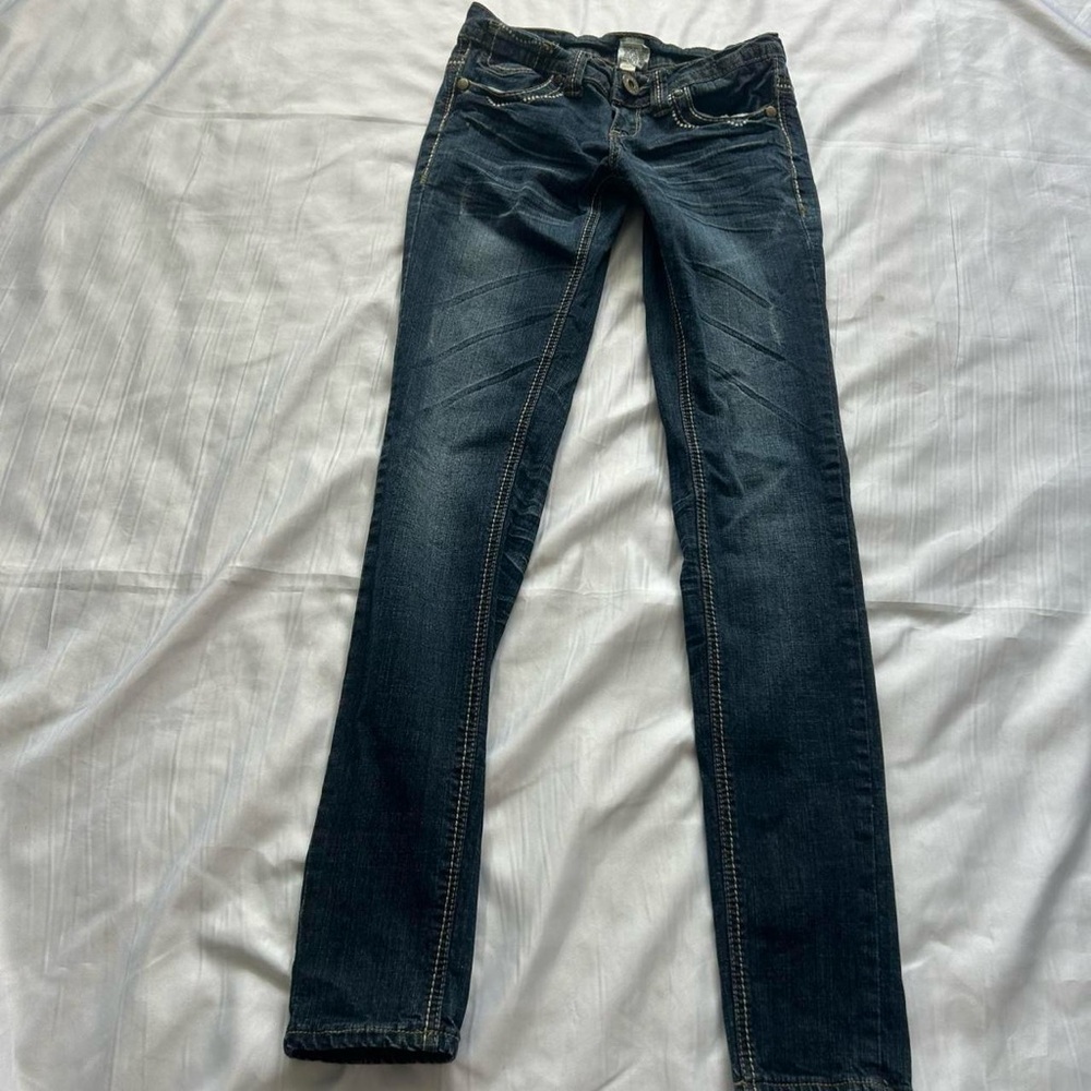 Y2k Low Rise Skinny Jeans